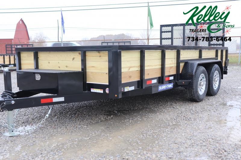 2020 Sure-Trac 7x16 10K 3-Board Utility Trailer 2020 Sure-Trac 7x16 10K 3-Board Utility Trailer