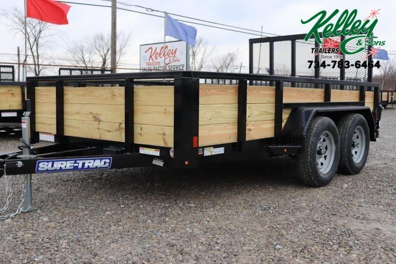 2020 Sure-Trac 7x12 7K 3-Board Utility Trailer 2020 Sure-Trac 7x12 7K 3-Board Utility Trailer