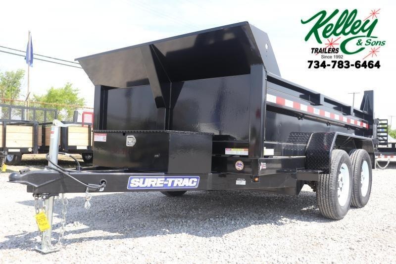 2020 Sure-Trac 72"x10 7K Single Ram Dump Trailer 2020 Sure-Trac 72"x10 7K Single Ram Dump Trailer
