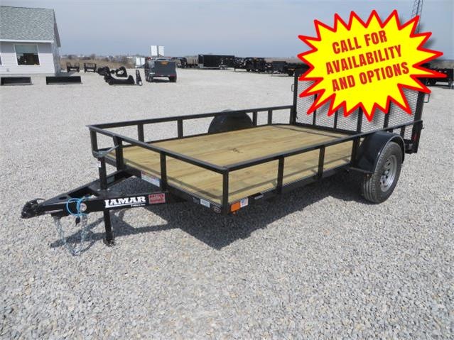 New Lamar Trailers 83x12' Standard Utility Trailer New Lamar Trailers 83x12' Standard Utility Trailer