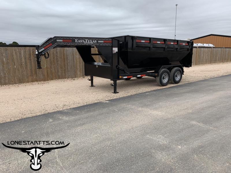 2019 East Texas Gooseneck Roll Off Dump Trailer 2019 East Texas Gooseneck Roll Off Dump Trailer
