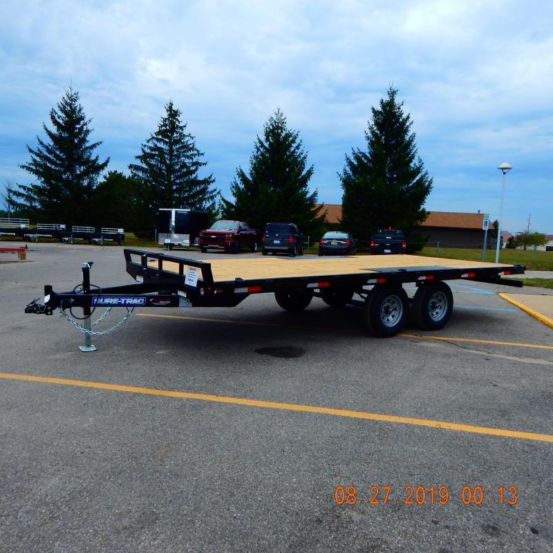 2020 Sure-Trac 8.5 X 18 Flat Deck Deckover 10k 2020 Sure-Trac 8.5 X 18 Flat Deck Deckover 10k