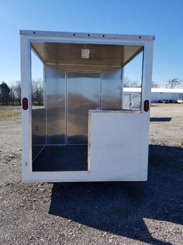 2019 SALVATION 7x16 BBQ PORCH CONCESSIN Vending / Concession Trailer 2019 SALVATION 7x16 BBQ PORCH CONCESSIN Vending / Concession Trailer