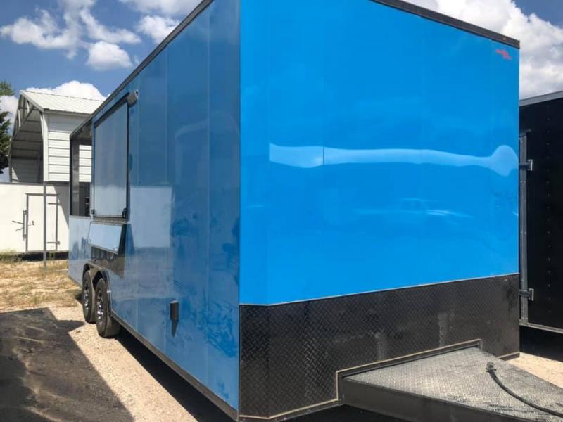 2019 Salvation 8.5X22 BBQ PORCH TRAILER Vending / Concession Trailer 2019 Salvation 8.5X22 BBQ PORCH TRAILER Vending / Concession Trailer