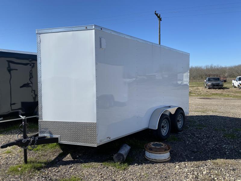 2020 Salvation Trailers 6X12TA-WHITE Enclosed Cargo Trailer 2020 Salvation Trailers 6X12TA-WHITE Enclosed Cargo Trailer