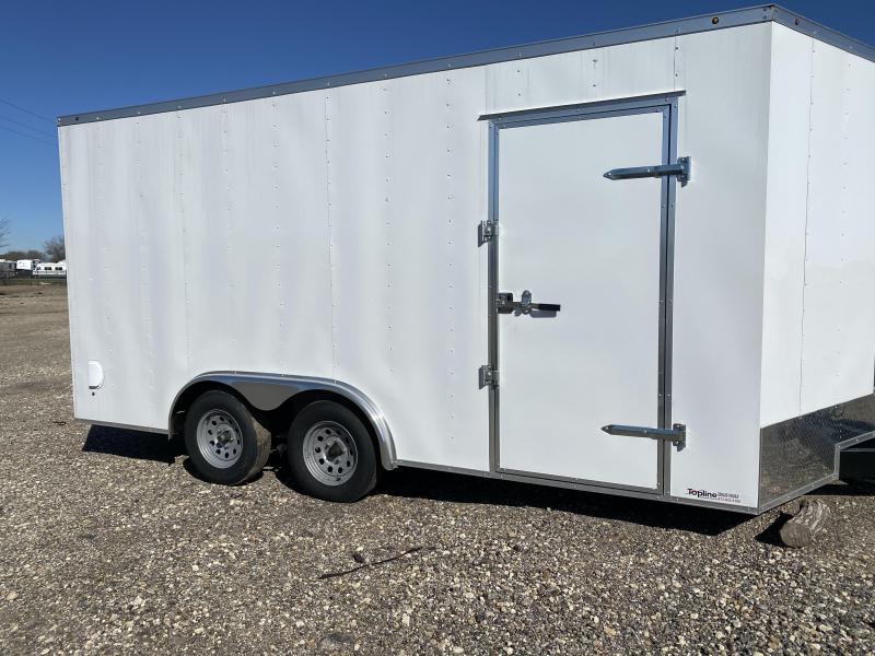 2020 Salvation Trailers 8.5X16TA-WHITE Enclosed Cargo Trailer 2020 Salvation Trailers 8.5X16TA-WHITE Enclosed Cargo Trailer