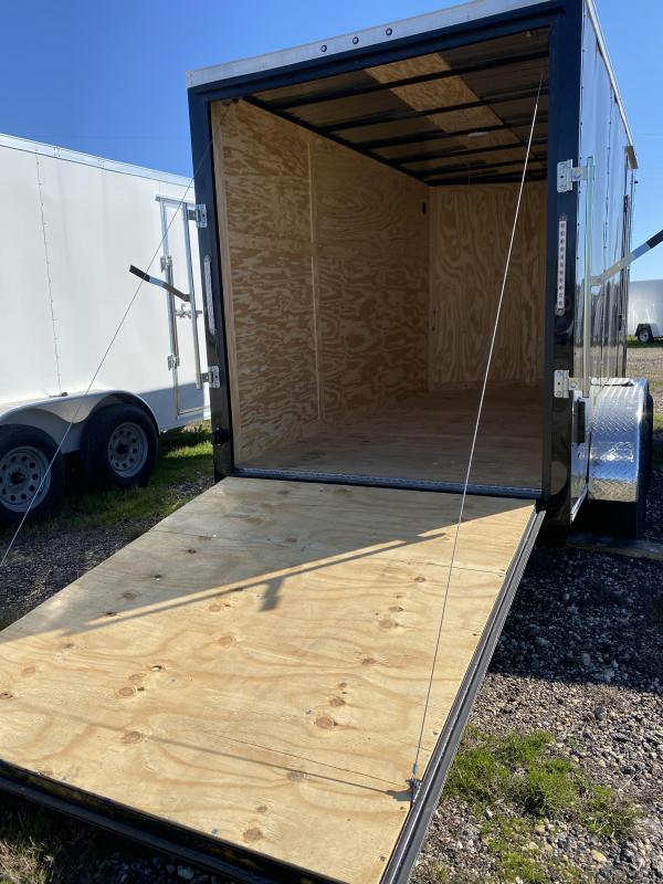 2020 Salvation Trailers 7X12TA-BLACK Enclosed Cargo Trailer 2020 Salvation Trailers 7X12TA-BLACK Enclosed Cargo Trailer