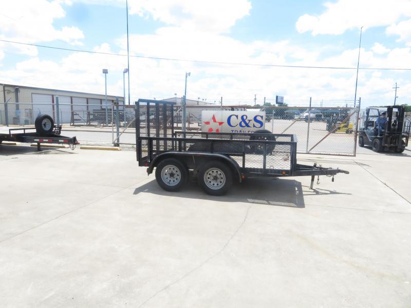 Rental 2 - C & S 77" x 10' Utility Trailer Rental 2 - C & S 77" x 10' Utility Trailer