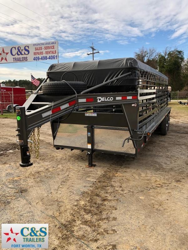 2019 Delco Trailers 80x24 GNTA Livestock Trailer 2019 Delco Trailers 80x24 GNTA Livestock Trailer
