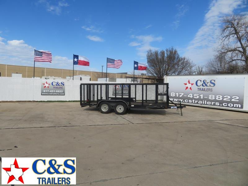 2015 Texas Bragg Trailers 77 x 16 Utility Trailer 2015 Texas Bragg Trailers 77 x 16 Utility Trailer