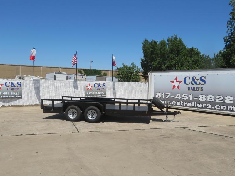Rental 44 - Homemade 16' x 76" Flatbed Utility Trailer Rental 44 - Homemade 16' x 76" Flatbed Utility Trailer