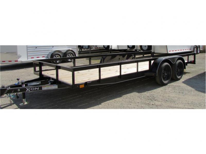 2019 Delco Trailers BP Utility Trailer 83"x18' 7K 2019 Delco Trailers BP Utility Trailer 83"x18' 7K
