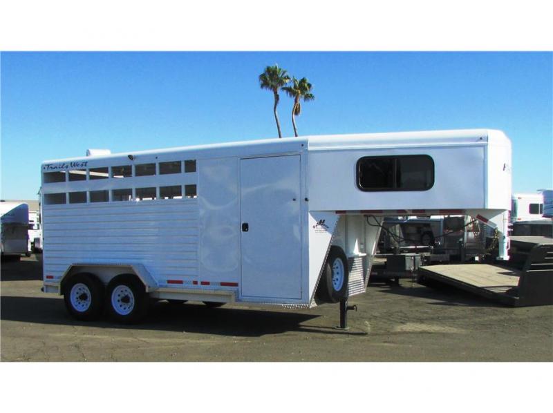 2020 Trails West Manufacturing Hotshot 16ft. GN w slant tack 2020 Trails West Manufacturing Hotshot 16ft. GN w slant tack