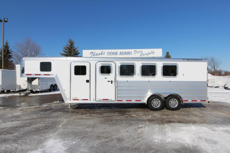 2019 Featherlite 8541 4HR GN Horse Trailer 2019 Featherlite 8541 4HR GN Horse Trailer