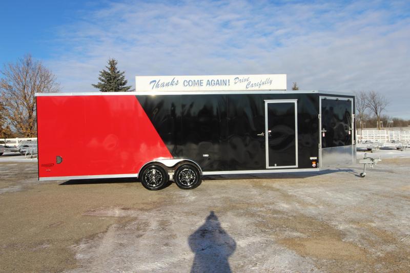 2018 Bravo Trailers 7x24 plus 5 v nose Snowmobile Trailer 2018 Bravo Trailers 7x24 plus 5 v nose Snowmobile Trailer