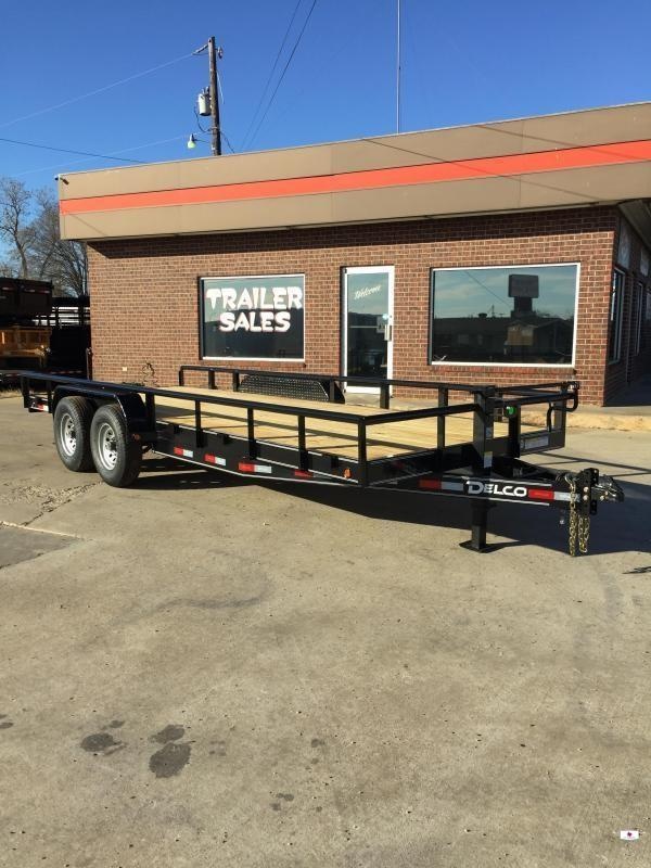 2020 Delco Trailers BC83X2027K Equipment Trailer 2020 Delco Trailers BC83X2027K Equipment Trailer