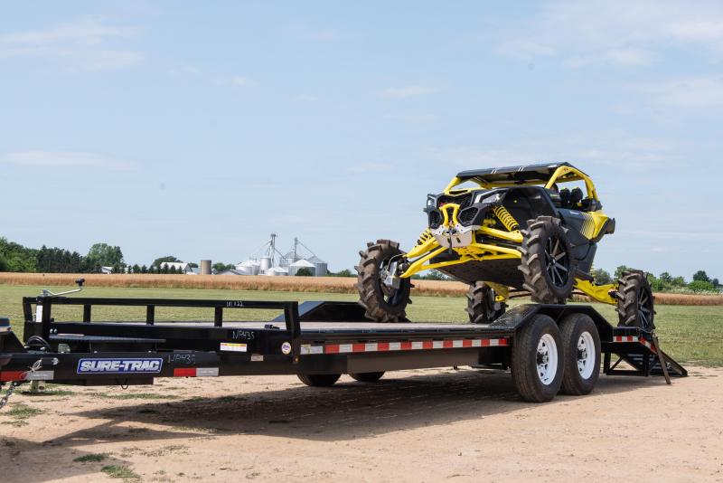 2020 Sure-Trac 8.5X18 FULL WIDTH IMPLEMENT 16K Equipment Trailer 2020 Sure-Trac 8.5X18 FULL WIDTH IMPLEMENT 16K Equipment Trailer