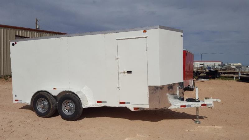 2020 Delco 6.8x16 HD Steel Cargo Trailer 2020 Delco 6.8x16 HD Steel Cargo Trailer