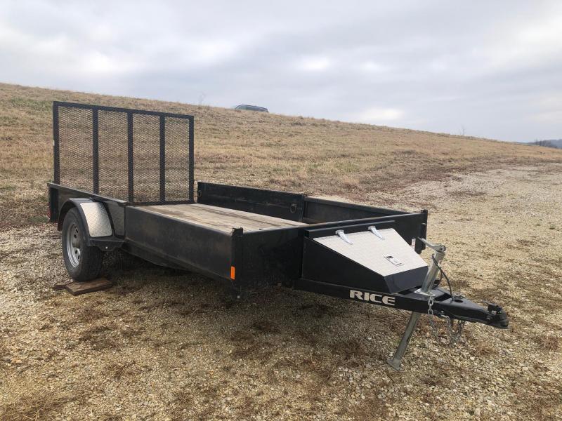2016 Rice 77x12 Single Axle Utility 2016 Rice 77x12 Single Axle Utility