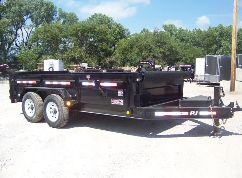 2019 PJ Trailers 14' x 83 Low Pro Dump Trailer 2019 PJ Trailers 14' x 83 Low Pro Dump Trailer