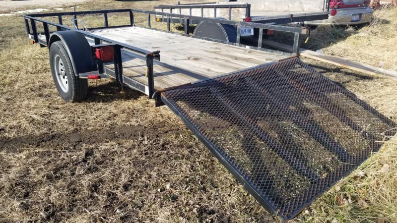 2010 Rice Trailers 7x12 Utility Trailer w/Ramp Gate 3k 2010 Rice Trailers 7x12 Utility Trailer w/Ramp Gate 3k