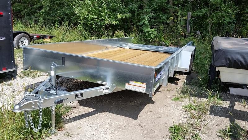 FOR RENT ONLY #20 7x16 Sure Trac High Side Utility Trailer FOR RENT ONLY #20 7x16 Sure Trac High Side Utility Trailer