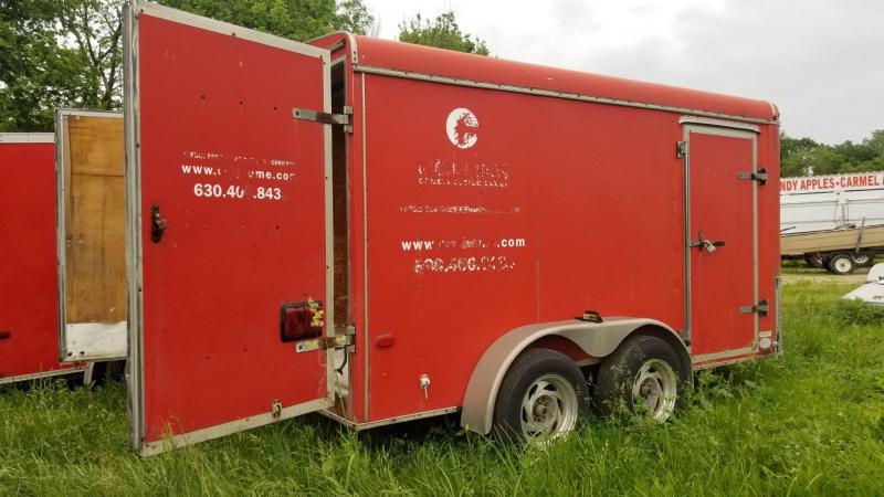 2000 United Trailers 7x12 Enclosed Cargo Trailer w/Barn Doors 7k 2000 United Trailers 7x12 Enclosed Cargo Trailer w/Barn Doors 7k