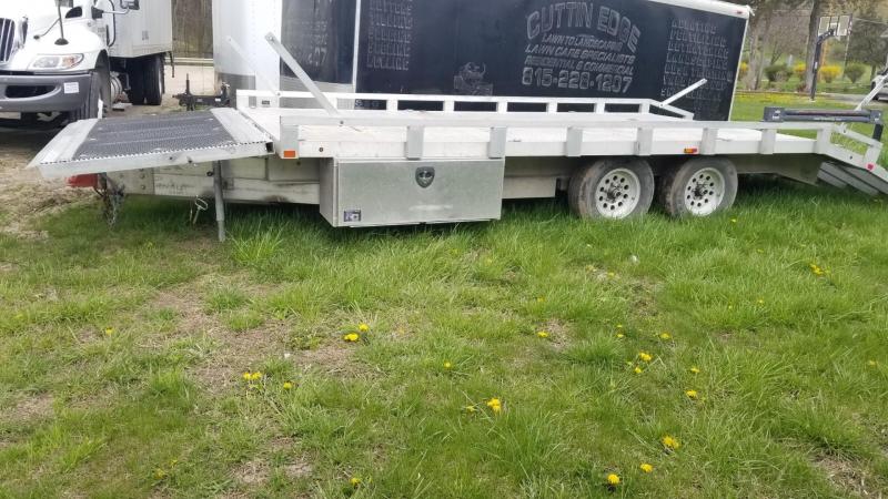 2014 SIC Metals 92x17 All Aluminum Utility Trailer w/Ramp 10K 2014 SIC Metals 92x17 All Aluminum Utility Trailer w/Ramp 10K