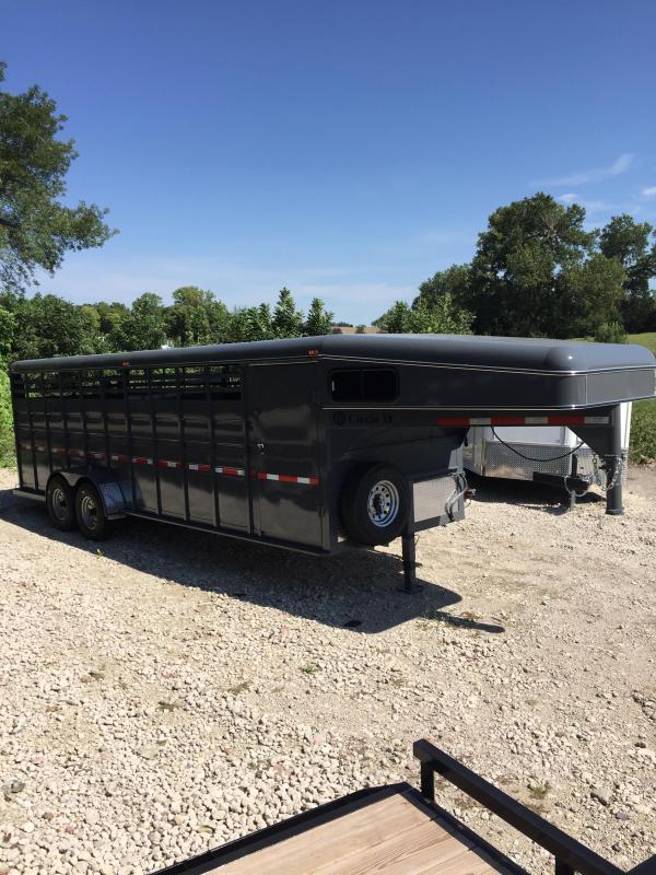 2019 Circle D 24 Gooseneck Combo Stock Trailer Livestock Trailer 2019 Circle D 24 Gooseneck Combo Stock Trailer Livestock Trailer