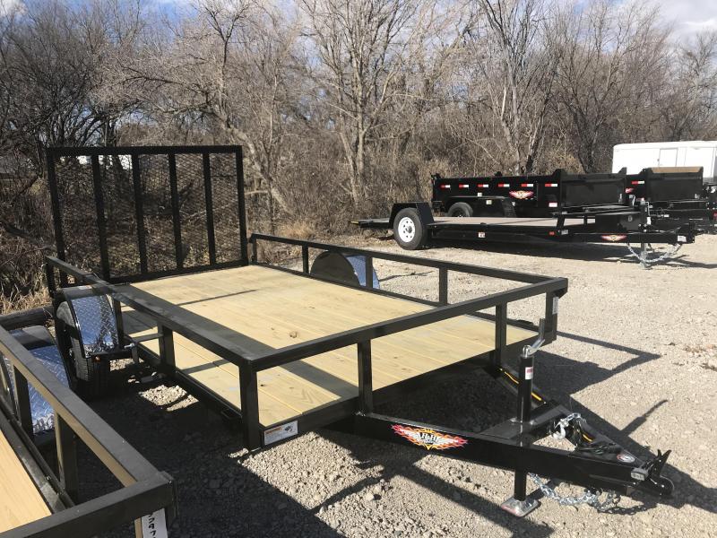 2020 H and H Trailer 76X12 STEEL RAIL SIDE 3.5K 2020 H and H Trailer 76X12 STEEL RAIL SIDE 3.5K