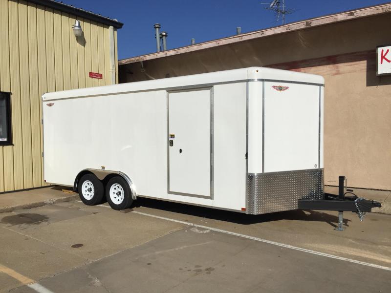 2020 H and H Trailer 8X18 TANDEM RND TOP HH VNOSE 7K CARGO 2020 H and H Trailer 8X18 TANDEM RND TOP HH VNOSE 7K CARGO