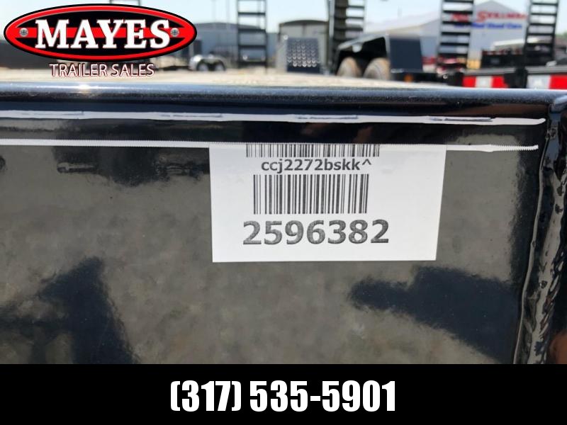 2019 102x22 (20+2) PJ Trailers 22' x 6" Channel Equipment Trailer - Split HD Gate (GVW: 14000) 2019 102x22 (20+2) PJ Trailers 22' x 6" Channel Equipment Trailer - Split HD Gate (GVW: 14000)