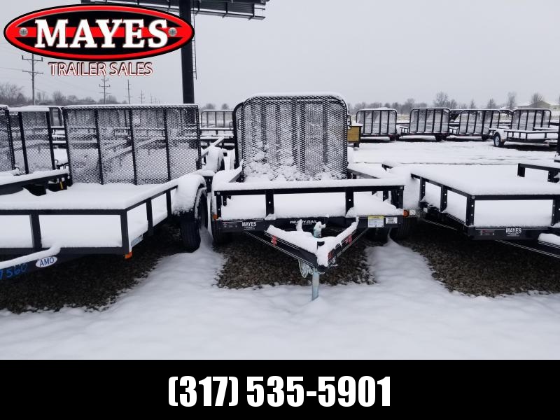 2020 60x8 SA PJ Trailers U6081 Utility Trailer - Straight Deck - 4 Foot Fold Up Gate (GVW: 2995) 2020 60x8 SA PJ Trailers U6081 Utility Trailer - Straight Deck - 4 Foot Fold Up Gate (GVW: 2995)