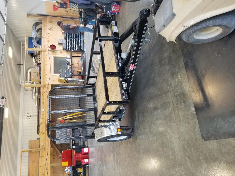 2020 60x8 SA PJ Trailers U6081 Utility Trailer - Straight Deck - 4 Foot Fold Up Gate (GVW: 2995) 2020 60x8 SA PJ Trailers U6081 Utility Trailer - Straight Deck - 4 Foot Fold Up Gate (GVW: 2995)