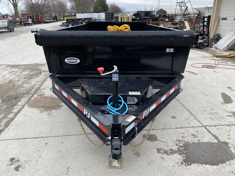 2020 83x14 TA Low Pro PJ Trailers DL142 Dump Trailer - Tarp Kit - Split/Spread Gate - Spare Tire MOUNT ONLY (GVW: 14000) 2020 83x14 TA Low Pro PJ Trailers DL142 Dump Trailer - Tarp Kit - Split/Spread Gate - Spare Tire MOUNT ONLY (GVW: 14000)