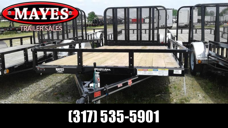 2019 83x14 SA PJ Trailers U8141 Utility Trailer - Tailgate (GVW: 2995) 2019 83x14 SA PJ Trailers U8141 Utility Trailer - Tailgate (GVW: 2995)
