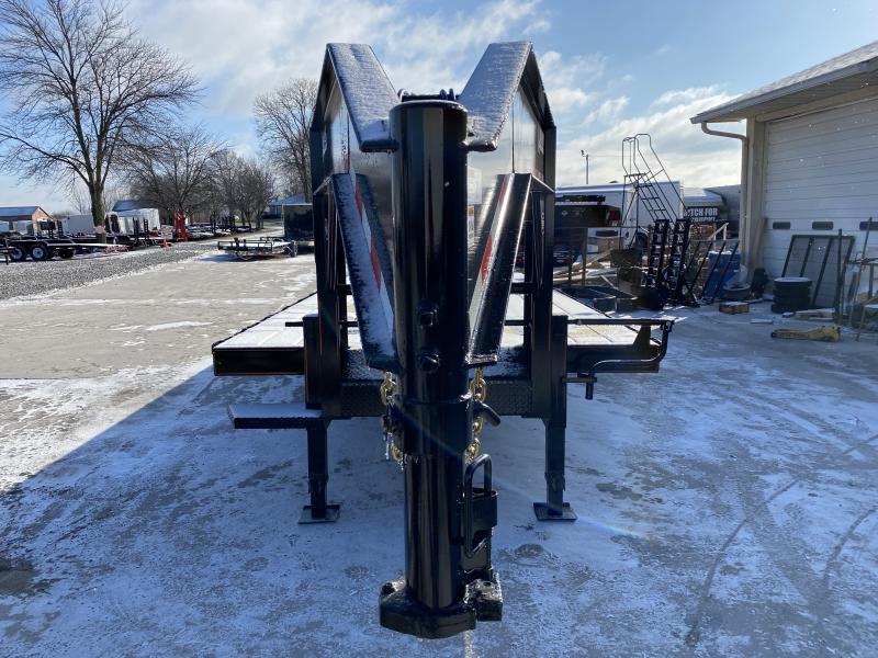 2020 25 Foot (25+5) TA Gooseneck Hank HM-G10K25DOD Equipment Trailer - HD Ramps - Self Cleaning Dovetail - Loading Lights on Neck - Pierced Frame - COMMERCIAL MODEL (GVW: 23500) 2020 25 Foot (25+5) TA Gooseneck Hank HM-G10K25DOD Equipment Trailer - HD Ramps - Self Cleaning Dovetail - Loading Lights on Neck - Pierced Frame - COMMERCIAL MODEL (GVW: 23500)