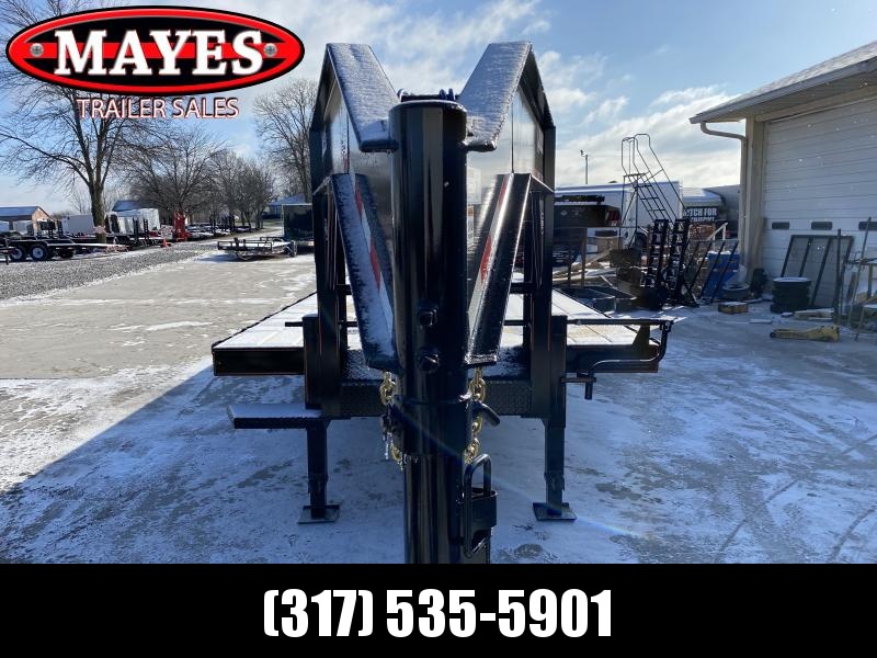 2020 25 Foot (25+5) TA Gooseneck Hank HM-G10K25DOD Equipment Trailer - HD Ramps - Self Cleaning Dovetail - Loading Lights on Neck - Pierced Frame - COMMERCIAL MODEL (GVW: 23500) 2020 25 Foot (25+5) TA Gooseneck Hank HM-G10K25DOD Equipment Trailer - HD Ramps - Self Cleaning Dovetail - Loading Lights on Neck - Pierced Frame - COMMERCIAL MODEL (GVW: 23500)