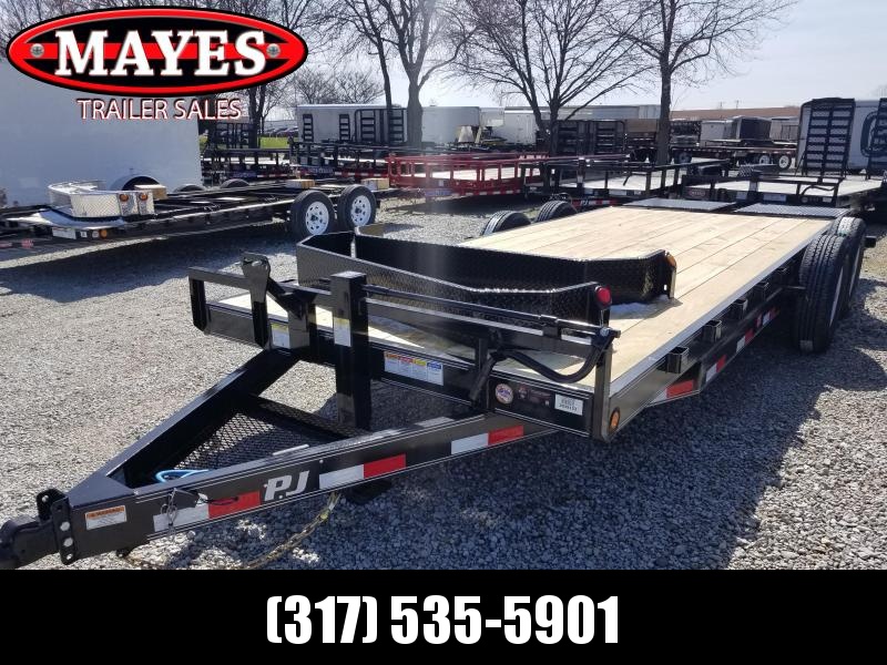 2019 83x20 6" Channel PJ Trailers CC202 Equipment Trailer - Monster Ramps (GVW: 14000) 2019 83x20 6" Channel PJ Trailers CC202 Equipment Trailer - Monster Ramps (GVW: 14000)