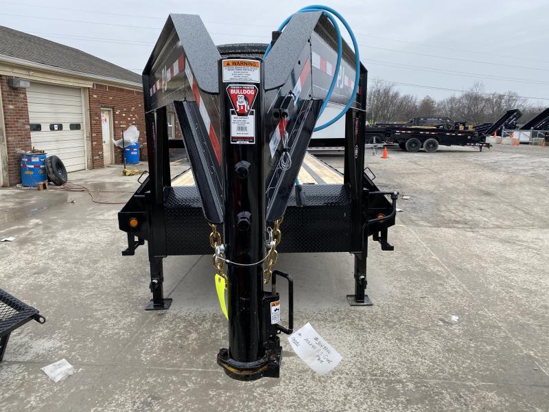 2020 102x40 TA Gooseneck P.J. Trailer Low Pro Flatdeck with Singles - Straight Deck - Slide In Ramps - Torque Tube (GVW: 15680) 2020 102x40 TA Gooseneck P.J. Trailer Low Pro Flatdeck with Singles - Straight Deck - Slide In Ramps - Torque Tube (GVW: 15680)