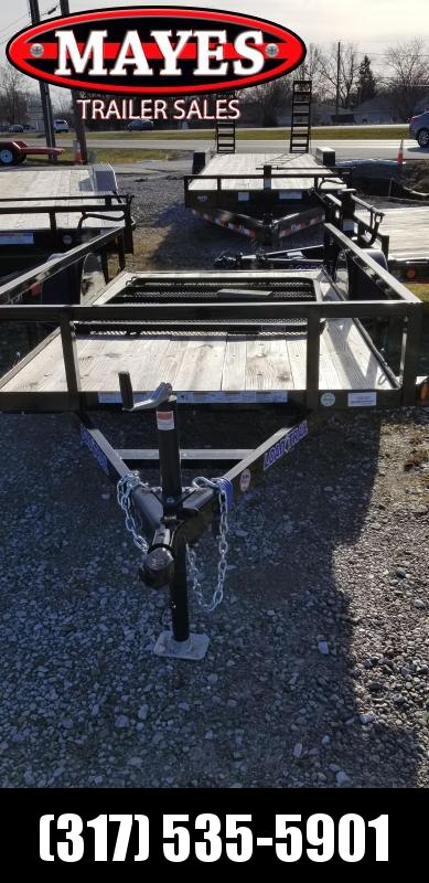 2018 5x10 Load Trail SA101 Single Axle Utility Trailer - w/ 4' Fold-up Gate (GVW: 2995) 2018 5x10 Load Trail SA101 Single Axle Utility Trailer - w/ 4' Fold-up Gate (GVW: 2995)