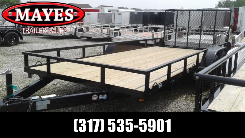 2019 83x18 (16+2) Nation Tank and Trailer 83x18 Haul All Utility Trailer - Tailgate (GVW: 7000) 2019 83x18 (16+2) Nation Tank and Trailer 83x18 Haul All Utility Trailer - Tailgate (GVW: 7000)