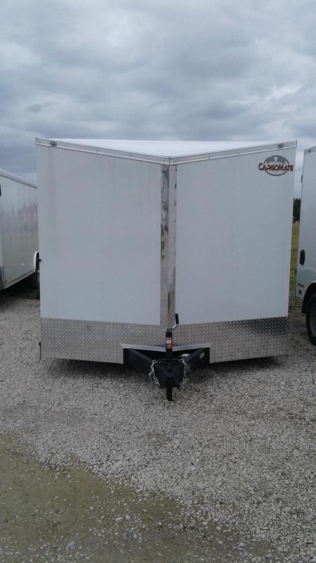 2021 102x22 Cargo Mate EHW8522TA2 Enclosed Cargo Trailer - White (RD)(GVW: 7000) 2021 102x22 Cargo Mate EHW8522TA2 Enclosed Cargo Trailer - White (RD)(GVW: 7000)