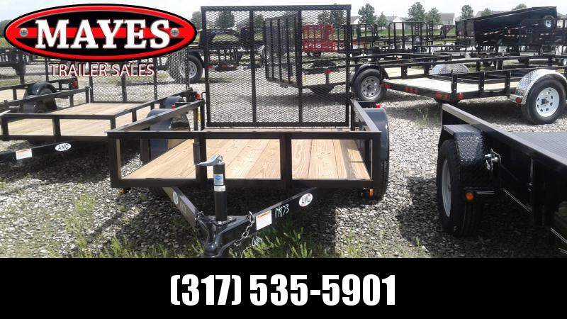 2019 5x8 SA American Manufacturing Operations (AMO) US081 Utility Trailer - Spring Assist Tailgate (GVW: 2990) 2019 5x8 SA American Manufacturing Operations (AMO) US081 Utility Trailer - Spring Assist Tailgate (GVW: 2990)