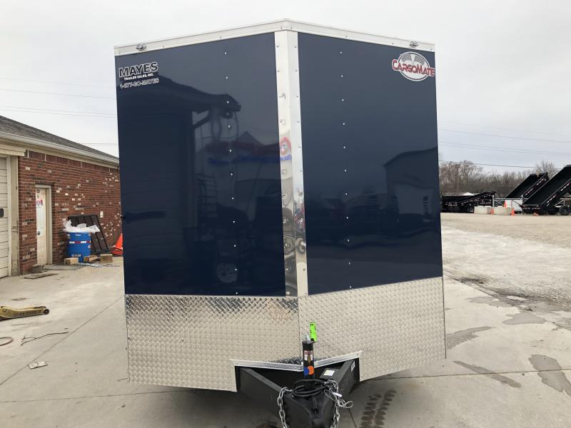 2020 7.5X16 TA Cargo Mate EHW716TA2 Enclosed Cargo Trailer - 7.5 Wide Body - Side by Side Pkg. - 12 Inch Additional Height - D-Rings (GVW: 7000) 2020 7.5X16 TA Cargo Mate EHW716TA2 Enclosed Cargo Trailer - 7.5 Wide Body - Side by Side Pkg. - 12 Inch Additional Height - D-Rings (GVW: 7000)