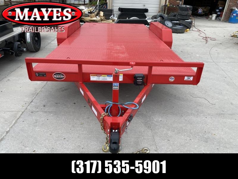 2020 PJ Trailers CE162 Equipment Trailer - 83x16 TA - Straight Deck - Steel Floor - D-Rings - Slide In Ramps (GVW: 9899) 2020 PJ Trailers CE162 Equipment Trailer - 83x16 TA - Straight Deck - Steel Floor - D-Rings - Slide In Ramps (GVW: 9899)