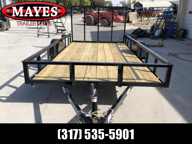 2020 76x12 SA AMO US121 Utility Trailer - Treated Wood Floor - Tailgate (GVW: 2990) 2020 76x12 SA AMO US121 Utility Trailer - Treated Wood Floor - Tailgate (GVW: 2990)