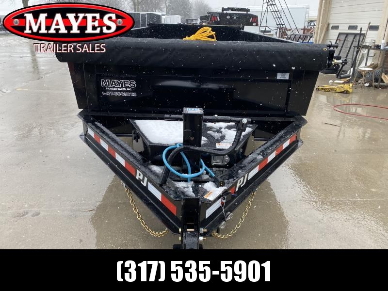 2020 83x16 TA Low Pro PJ Trailers DL162 Dump Trailer - Split/Spread Gate - Spare Tire MOUNT ONLY - Tarp Kit (GVW: 14000) 2020 83x16 TA Low Pro PJ Trailers DL162 Dump Trailer - Split/Spread Gate - Spare Tire MOUNT ONLY - Tarp Kit (GVW: 14000)