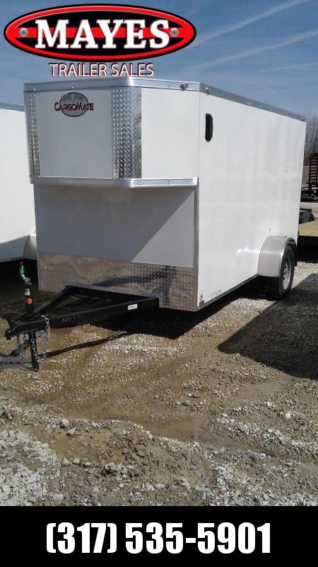 2020 6x12 Cargo Mate EHW612SA Enclosed Cargo Trailer - Rear Double Doors - Taper Front (GVW: 2990) 2020 6x12 Cargo Mate EHW612SA Enclosed Cargo Trailer - Rear Double Doors - Taper Front (GVW: 2990)