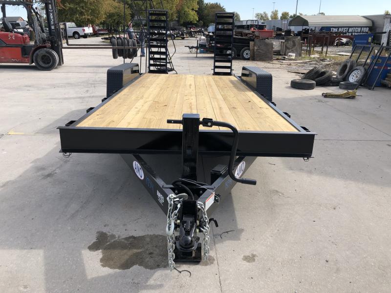 2020 82x18 (16+2) TA AMO UG182 Equipment Trailer - Treated Wood Floor - Dovetail - Flip Up Ramps (GVW: 14000) 2020 82x18 (16+2) TA AMO UG182 Equipment Trailer - Treated Wood Floor - Dovetail - Flip Up Ramps (GVW: 14000)